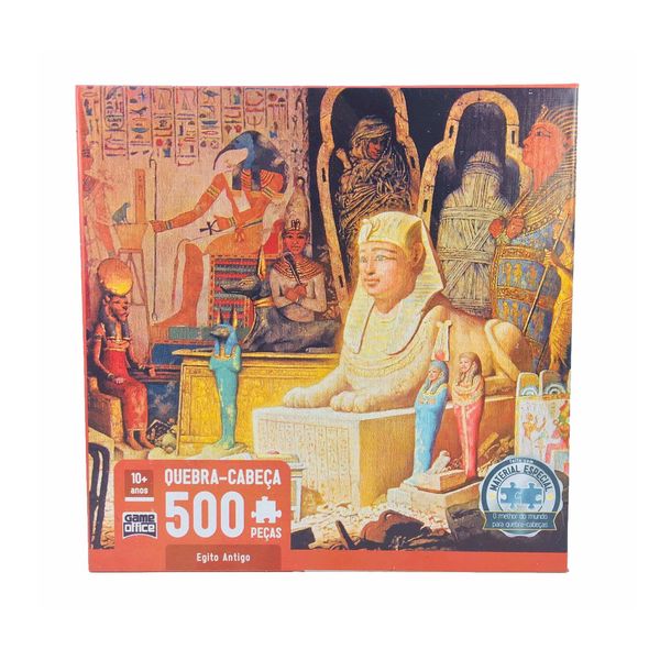 Quebra-Cabeça - 500 peças - Egito Antigo - Toyster TOYS2692