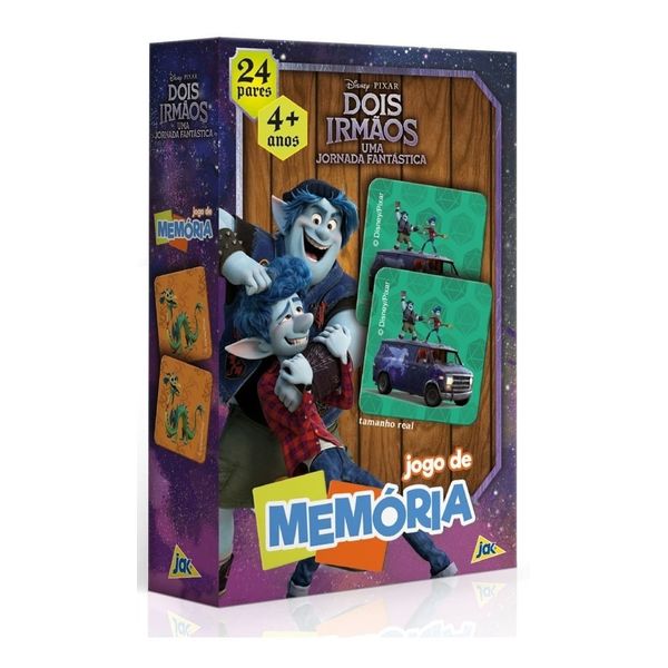 Jogo da Memória - Disney - Dois Irmãos - Toyster TOYS2679 Jogo da Memória - Disney - Dois Irmãos - Toyster TOYS2679