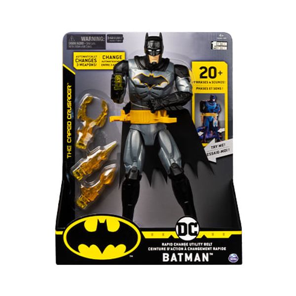 Figura articulada com luzes e som - Batman DC - Sunny SUN2181