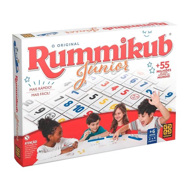 Jogo - Rummikub Junior - Grow GROW03513 Jogo - Rummikub Junior - Grow GROW03513
