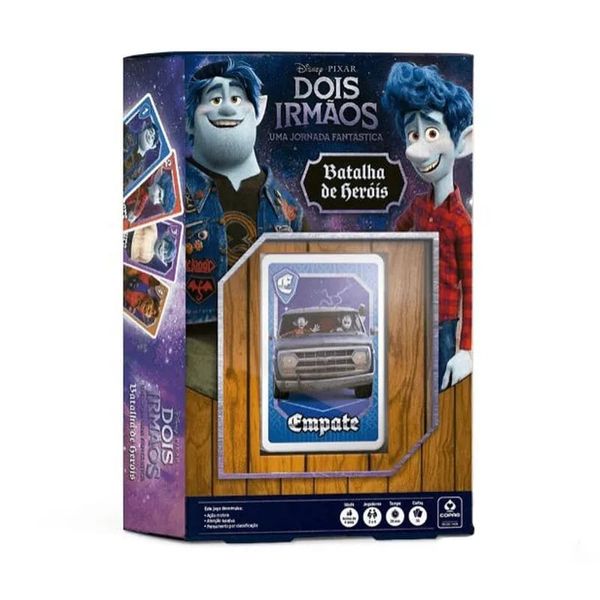Jogo De Cartas - Dois Irmãos - Batalha de Heróis - Copag 90838 Jogo De Cartas - Dois Irmãos - Batalha de Heróis - Copag 90838