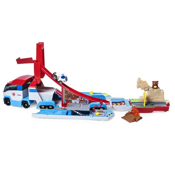 Playset Veículo e Pista de Percurso - Patrulha Canina - Ônibus Patrulheiro - Sunny SUN1392