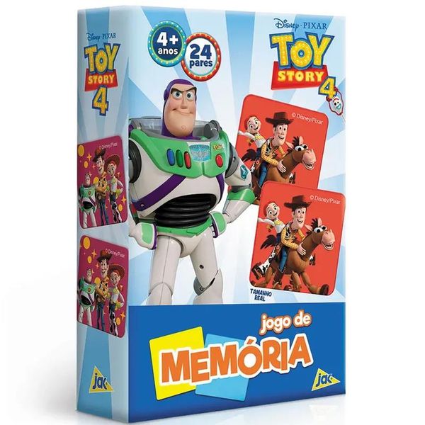 Jogo da Memória - Toy Story 4 - Disney - Toyster TOYS2624 Jogo da Memória - Toy Story 4 - Disney - Toyster TOYS2624