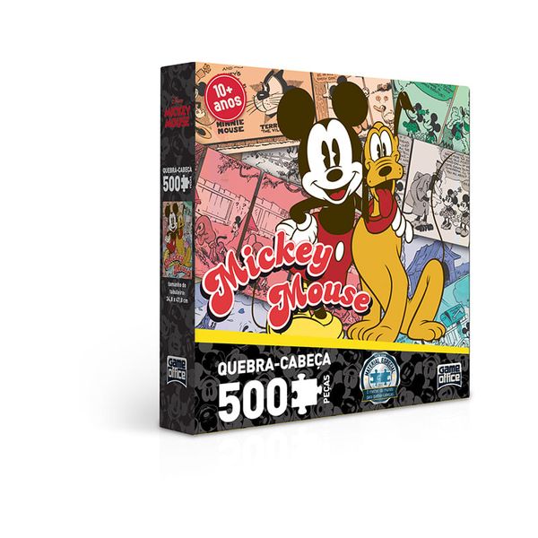 Quebra Cabeça - 500 Peças - Turma Mickey - Toyster TOYS2747
