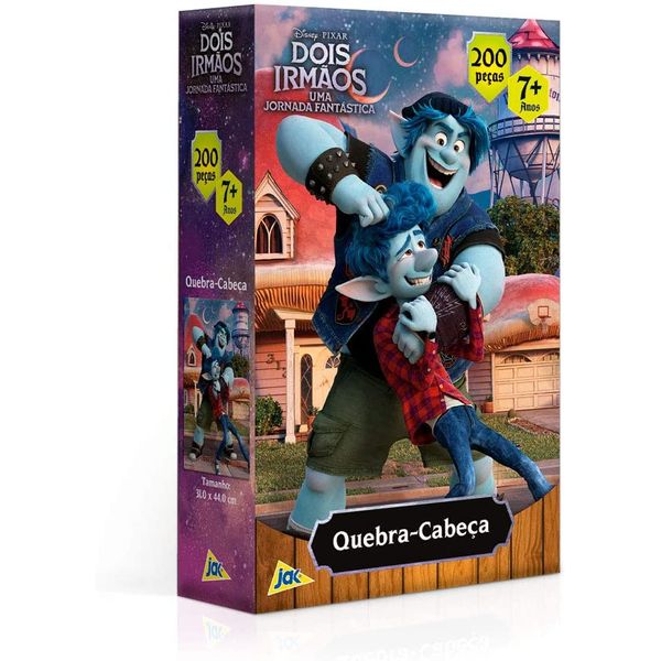 Quebra Cabeça - 200 peças - Disney - Dois Irmãos - Toyster TOYS2678