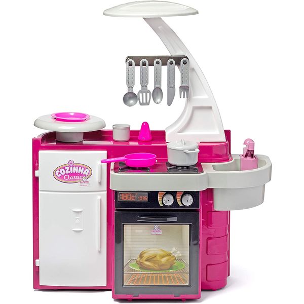 Cozinha Infantil Clássica - Cotiplás COT1601 Cozinha Infantil Clássica - Cotiplás COT1601