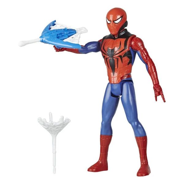 Figura Articulada - Titan Heroes - Disney - Marvel - Spider-Man - Blast Gear - Hasbro Spd