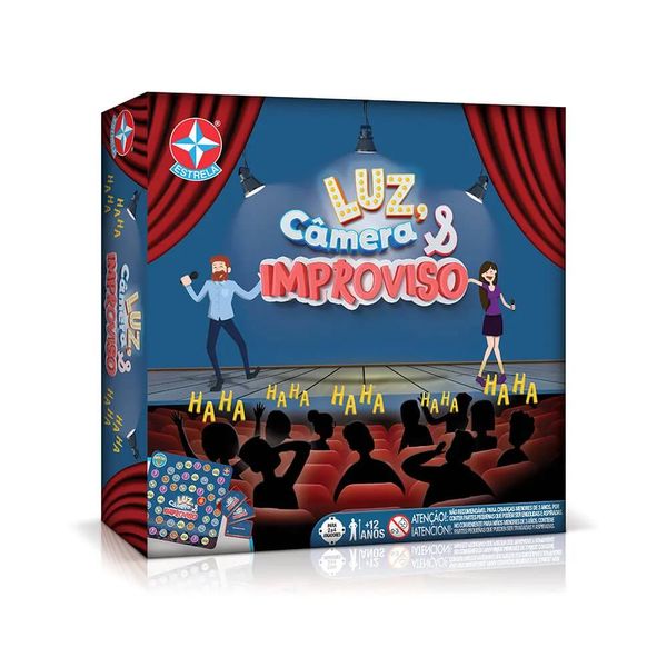 Jogo Luz, Câmera e Improviso - Estrela 1602900134 Jogo Luz, Câmera e Improviso - Estrela 1602900134