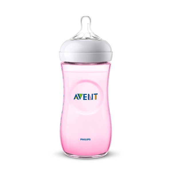 Mamadeira Avent Pétala Rosa 330ml