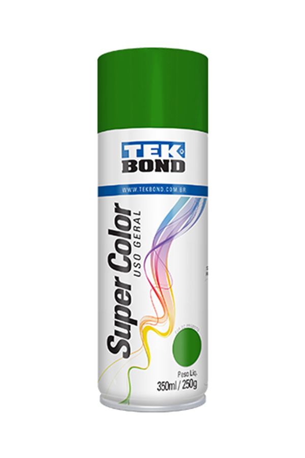 Tinta Acrílica Spray Super Color 350ml/250g Verde
