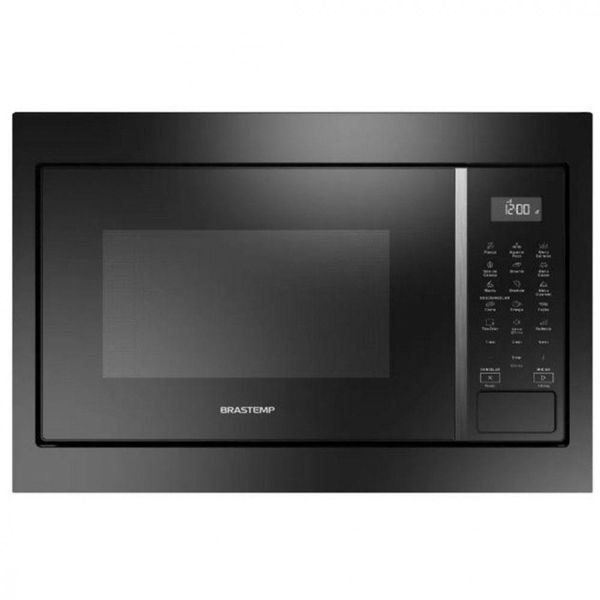 Micro-ondas De Embutir Brastemp 32l Bm146aeana Preto 127v