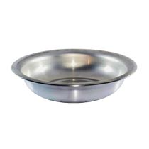 Bacia de Alumínio Redonda Para Banho Assento e Cozinha 9cm