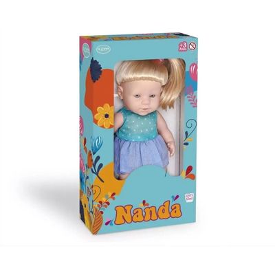 Boneca Nanda Com Cabelo 1146 - Pupee