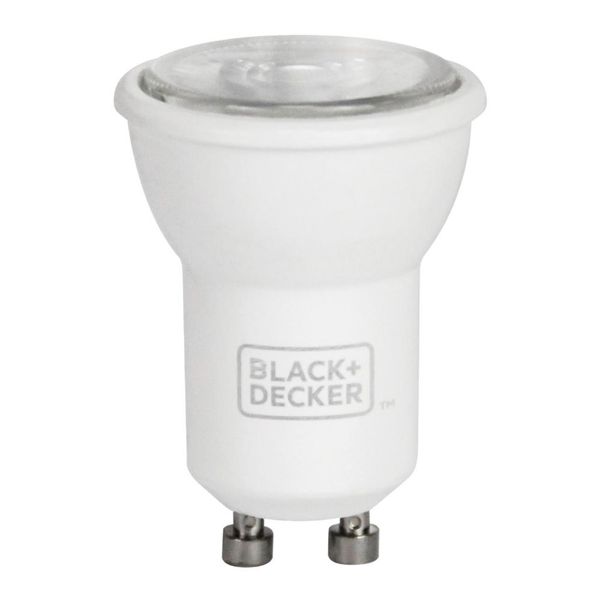 Lâmpada LED Mini Dicroica MR11 GU10 3,5W 6500K Black+Decker