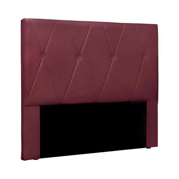 Cabeceira Decorativa King Size 1,95M Yves Veludo Vinho - Gran Belo
