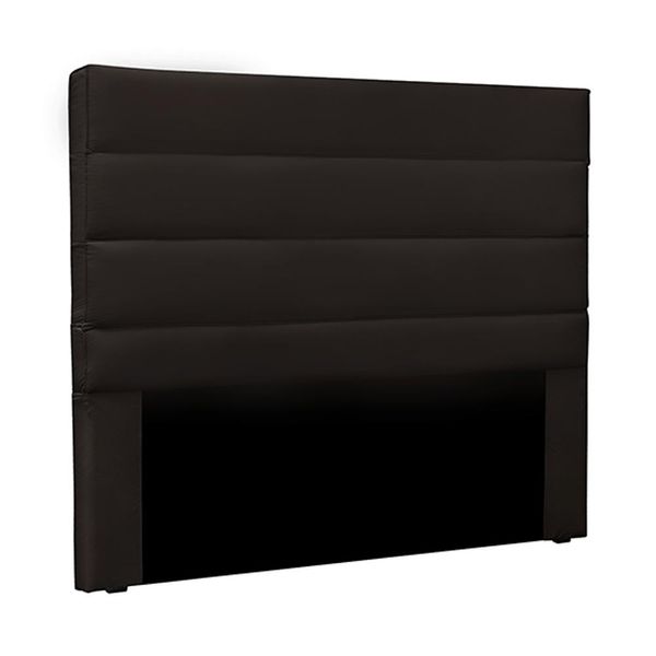 Cabeceira Decorativa 1,40M Guess PU Marrom - Gran Belo