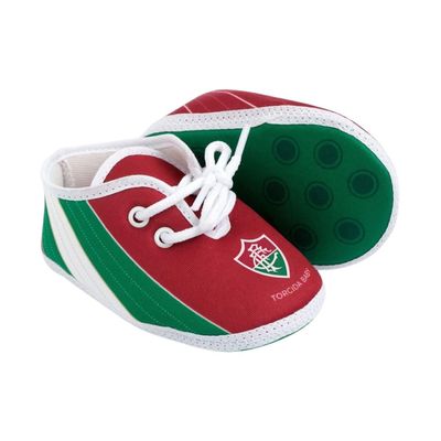 Chuteira Bebê Fluminense Grená - Torcida Baby GG / Grená / Verde