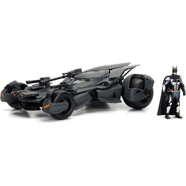 Miniatura - Carro - Batmobile 2017 - Com Figura - 1:24 - Jada JAD99232 Miniatura - Carro - Batmobile 2017 - Com Figura - 1:24 - Jada JAD99232
