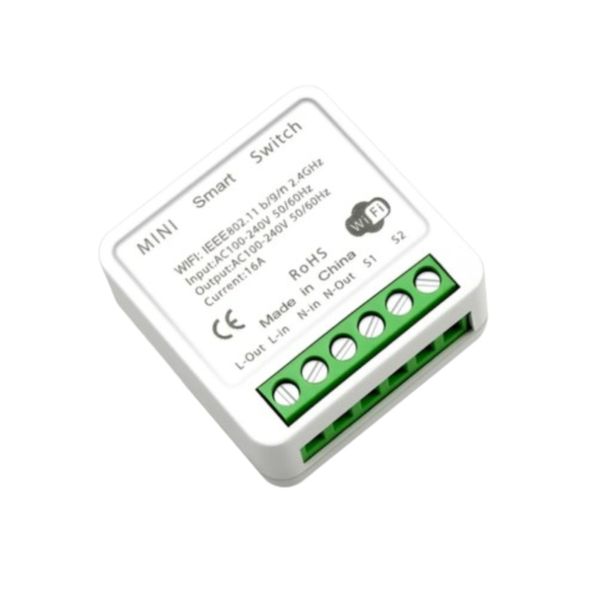 Modulo Interruptor Tuya Mini Wifi - 1 Canal Modulo Interruptor Tuya Mini Wifi - 1 Canal