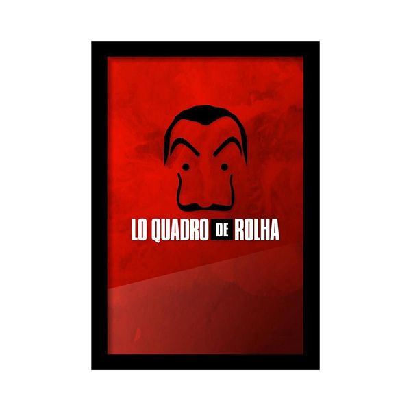 Quadro Porta Rolhas de Vinho Lo Quadro de Papel