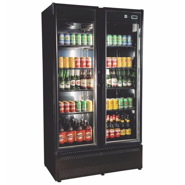 Cervejeira 2 Portas De Vidro Rf020b Frilux Expositor All Black 220v