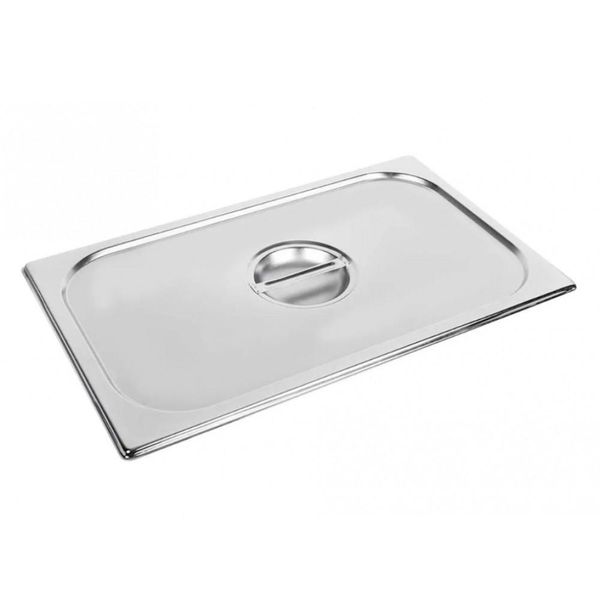 Kit 8 Tampas de Cuba Gastronomica Inox  1/1 Sem Recorte - Brasinox