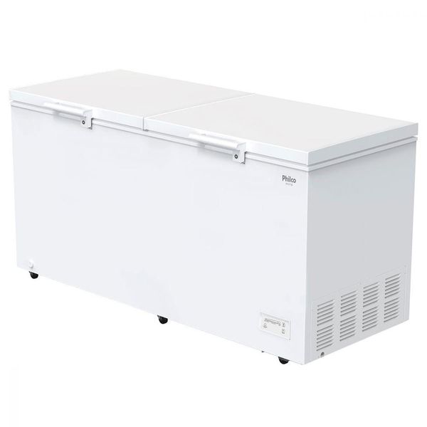 Freezer e Refrigerador Philco 492L Horizontal Branco 110V