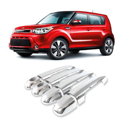 Aplique Cromado Maçaneta Kia Soul 2011 à 2013 Cerato 2009 à 2013 4 Portas