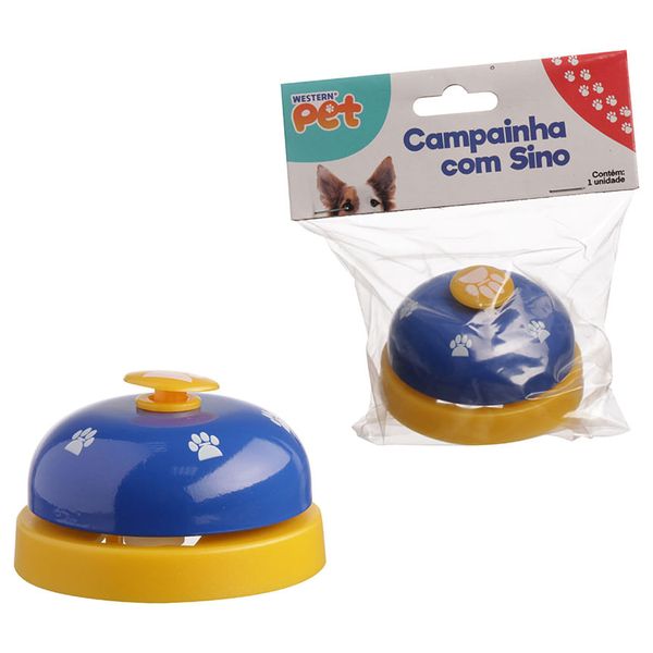 Campainha Pet Brinquedo Cao Western Pet