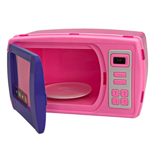Mini Micro-ondas Infantil com Prato Giratório Mini Micro-ondas Infantil com Prato Giratório