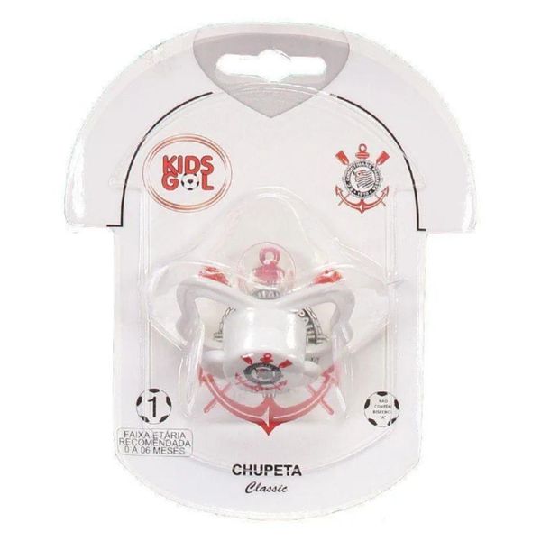 Chupeta Corinthians Classic Orto S1 Kids Gol Chupeta Corinthians Classic Orto S1 Kids Gol