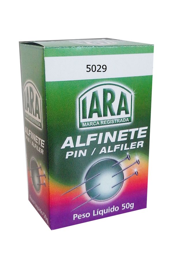 Alfinete de Cabeça Nº29 com 50g