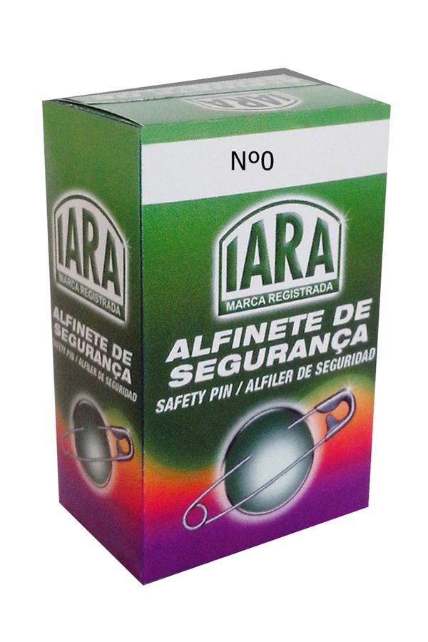 Alfinete de Segurança Nº0 com 100 Unidades