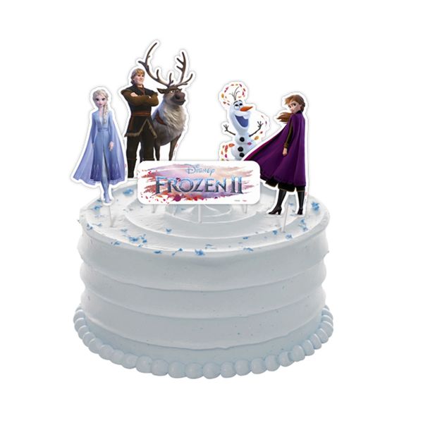 Topper de Bolo Frozen 2 com 5 Unidades Regina