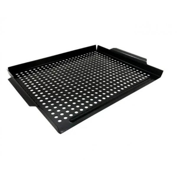 Bandeja Grelha Perfurada 40 cm Para Churrasco - Mimo Style