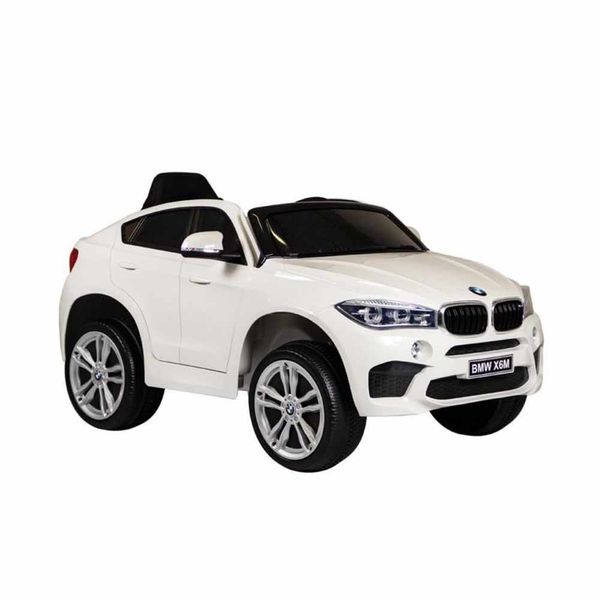 Carro Bandeirante Bmw X6m Elétrico com 12v Branco