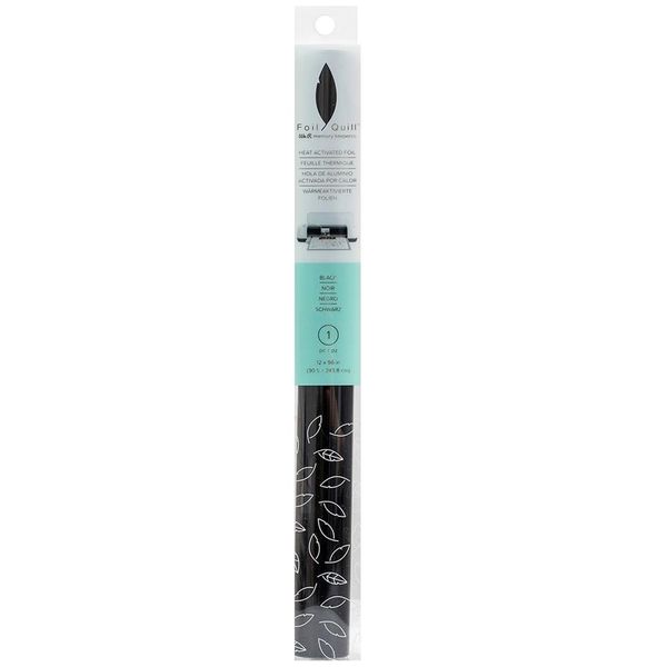 Foil em Rolo 30cm x 2,45m Preto para Foil Quill We R