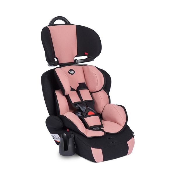 Cadeirinha De Bebê Para Carro Versati Assento Elevação Booster Infantil De 9 A 36kg Com Porta Copo Tutti Baby Rosa