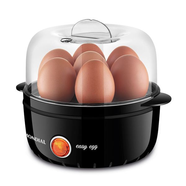 Steam Cooker Mondial Easy Egg EG-01 EGG COOKER-127V-PRETO Steam Cooker Mondial Easy Egg EG-01 EGG COOKER-127V-PRETO