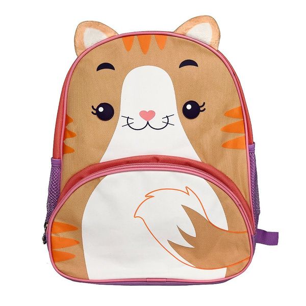 Mochila Infantil Com Alças - Gato