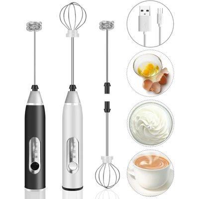 Mixer Misturador Processador De Bebidas Ovos Alimentos Portátil Elétrico Bateria Inox Recarregável CORES