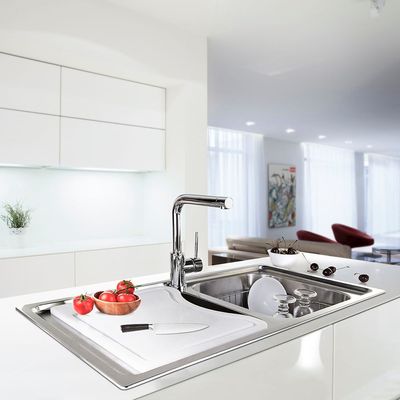 CUBA FRANKE SMART DUPLA DE SOBREPOR SRX 620 86x50 C/ACESSÓRIOS 14868