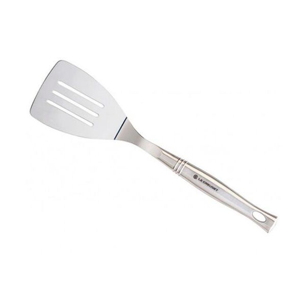 ESPÁTULA LE CREUSET VAZADA DE AÇO INOX ÚNICO 4100135000