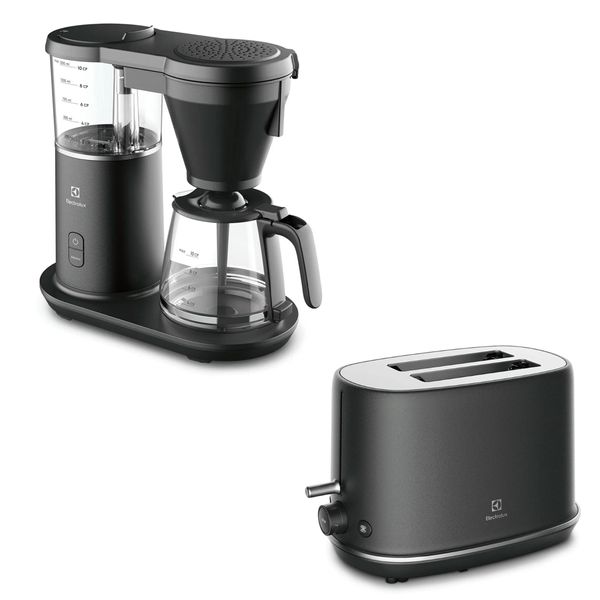 KIT ELECTROLUX EXPERT TORRADEIRA ELÉTRICA E CAFETEIRA AUTOMÁTICA 1,25L 127V