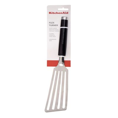 ESPÁTULA PERFURADA FLEXÍVEL KITCHENAID PRETO KCG024OHOBE