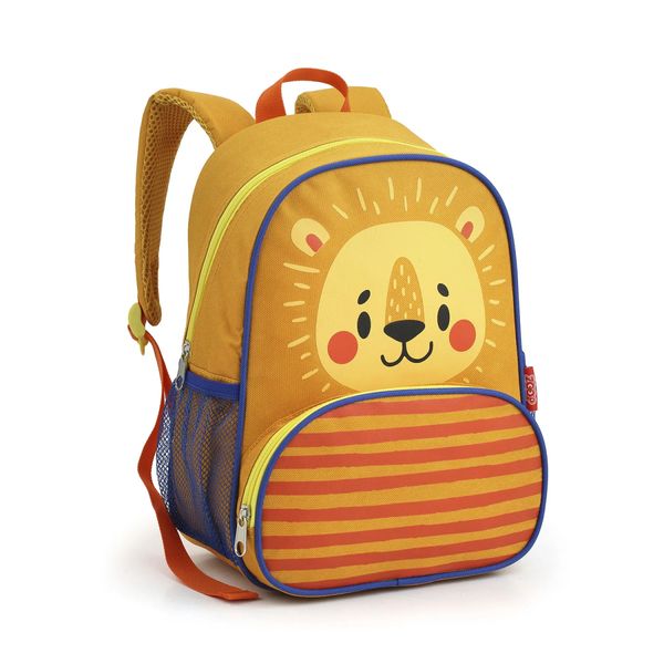Mochila Escolar Infantil Masculina Bolsa De Costas Leãozinho Menino 13