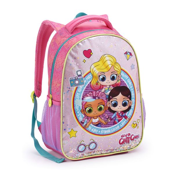 Mochila De Costas Infantil Feminina Bolsa Escolar Menina Rosa 16 Mochila De Costas Infantil Feminina Bolsa Escolar Menina Rosa 16