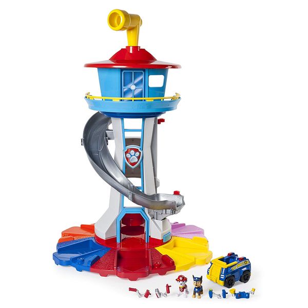 Playset e Figura - Patrulha Canina - Mega Central de Comando - 80Cm - Sunny SUN1365