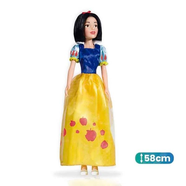Boneca Clássica - Mini My Size - Princesas Disney - Branca de Neve - Novabrink BBRA1744