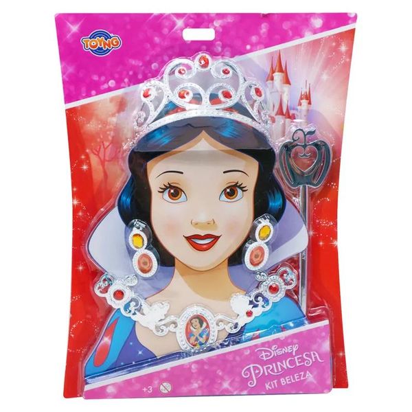 Conjunto de Atividades - Kit de Beleza e Acessórios - Princesas Disney - Branca de Neve - Toyng Toyng